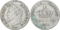 France 20 Centimes Napoleon III, Napoléon III, Paris, Silver -