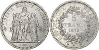 France 5 Francs Hercule, Paris, Silver, Le Franc:F.334 -