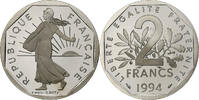 France 2 Francs Semeuse, Paris, Proof, Nickel, Gadoury:547b -