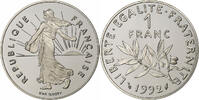 France Franc Semeuse, Paris, BE, Nickel, Gadoury:474b -