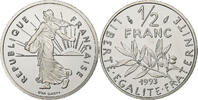 France 1/2 Franc Semeuse, Proof, Nickel, Gadoury:429a -