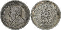 South Africa 2-1/2 Shillings Pretoria, Silver, KM:7 -