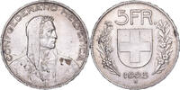 Switzerland 5 Francs Bern, Silver, KM:38 -