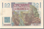 France 50 Francs Le Verrier, 1949-02-17, Fayette:20.11, KM:127b -