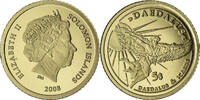 Solomon Islands 5 Dollars Elizabeth II, Daedalus, Gold -
