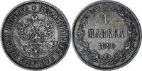 Finland Markka Alexander III, Helsinki, Silver, KM:3.2 -
