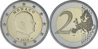 Monaco 2 Euro Albert II, Paris, Bi-Metallic -