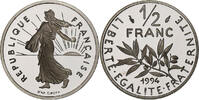 France 1/2 Franc Semeuse, Paris, Série BE / Proof, Nickel -
