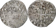 France Double Parisis Charles IV, Billon, Duplessy:244b -