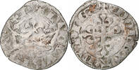 France Double Parisis Charles IV, Billon, Duplessy:244b -