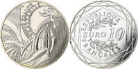 France 10 Euro Coq, MDP, Silver -