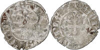 France Double Parisis Charles IV, Billon, Duplessy:244b -