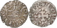 France Double Parisis Charles IV, Billon, Duplessy:244b -