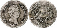 France Quart Napoleon I, Bordeaux, Silver, Gadoury:346 -