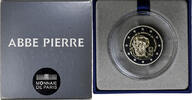 France 2 Euro abbé Pierre, Proof, MDP, Bi-Metallic -