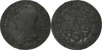 France 5 Centimes Dupré, Lille, Copper, Gadoury:126 -
