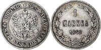 Finland Markka Alexander III, Helsinki, Silver, KM:3.2 -