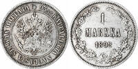 Finland Markka Alexander III, Helsinki, Silver, KM:3.2 -