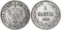Finland Markka Alexander III, Helsinki, Silver, KM:3.2 -