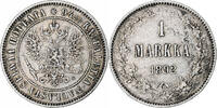 Finland Markka Alexander III, Helsinki, Silver, KM:3.2 -