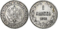 Finland Markka Alexander III, Helsinki, Silver, KM:3.2 -