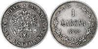 Finland Markka Alexander III, Helsinki, Silver, KM:3.2 -