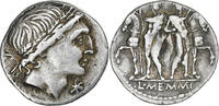 Denarius Memmia, Rome, Silver, Crawford:304/1 -