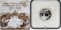 Vatican 10 Euro Pape Benoit XVI, Colonnato di S. Pietro, Proof, Rome -