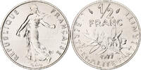 France 1/2 Franc Semeuse, Paris, série FDC, Nickel -