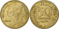 France 50 Centimes Marianne, Paris, Aluminum-Bronze -