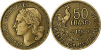 France 50 Francs Guiraud, Beaumont - Le Roger, Cupro-Aluminium -