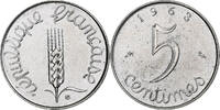 France 5 Centimes Épi, Paris, Stainless Steel, Gadoury:172 -