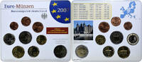 GERMANY - FEDERAL REPUBLIC Set 1 ct. - 2 Euro + 2€ Schloss Schwerin, Coin -