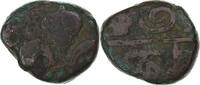 French India Doudou Louis XV, Pondicherry, Bronze -