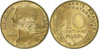 France 10 Centimes Marianne, Paris, Aluminum-Bronze -