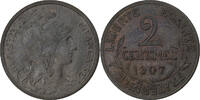 France 2 Centimes Daniel-Dupuis, Paris, Bronze, Gadoury:107 -