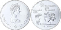 Canada 5 Dollars Montréal XXI Olympiade, Ottawa, Silver -