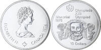Canada 10 Dollars Montréal XXI Olympiade, Ottawa, Silver -