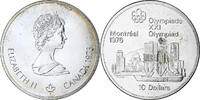 Canada 10 Dollars Montréal XXI Olympiade, Ottawa, Silver -