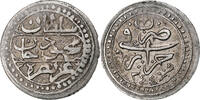 Algeria 1/8 Budju Mahmud II, Silver -