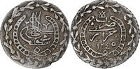 Algeria 1/6 Budju Mahmud II, Silver -