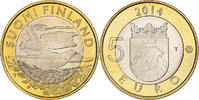 Finland 5 Euro Cuckoo, Vantaa, Bi-Metallic, KM:207 -