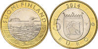 Finland 5 Euro Black-throated loon, Vantaa, Bi-Metallic -