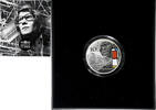 France 10 Euro Époque contemporaine, Yves Saint Laurent, Proof, Colorized -