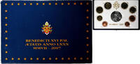 Vatican Set 1 ct. - 2 Euro + Medal Benedict XVI, Proof, Rome -