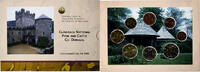Ireland Set 1 ct. - 2 Euro Glenveagh National Park and Castle, FDC -