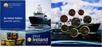 Ireland Set 1 ct. - 2 Euro Scientific Studies, FDC, Sandyford -
