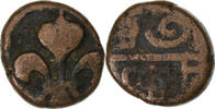 French India Doudou Louis XV, Pondicherry, Bronze -