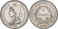France 1 Franc République, MDP, ESSAI, Nickel, Gadoury:107.3 -