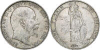 Great Britain Florin, Two Shillings Edward VII, London, Silver -